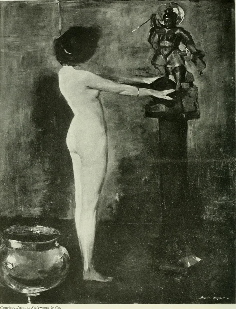 An illustration from International studio, 1897, leaf 217