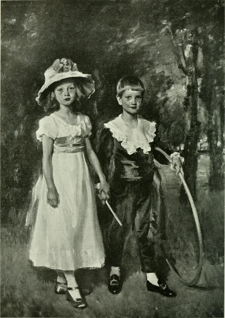 An illustration from International studio, 1897, leaf 221