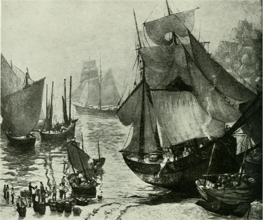 An illustration from International studio, 1897, leaf 239