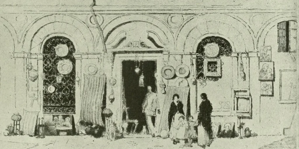 An illustration from International studio, 1897, leaf 28