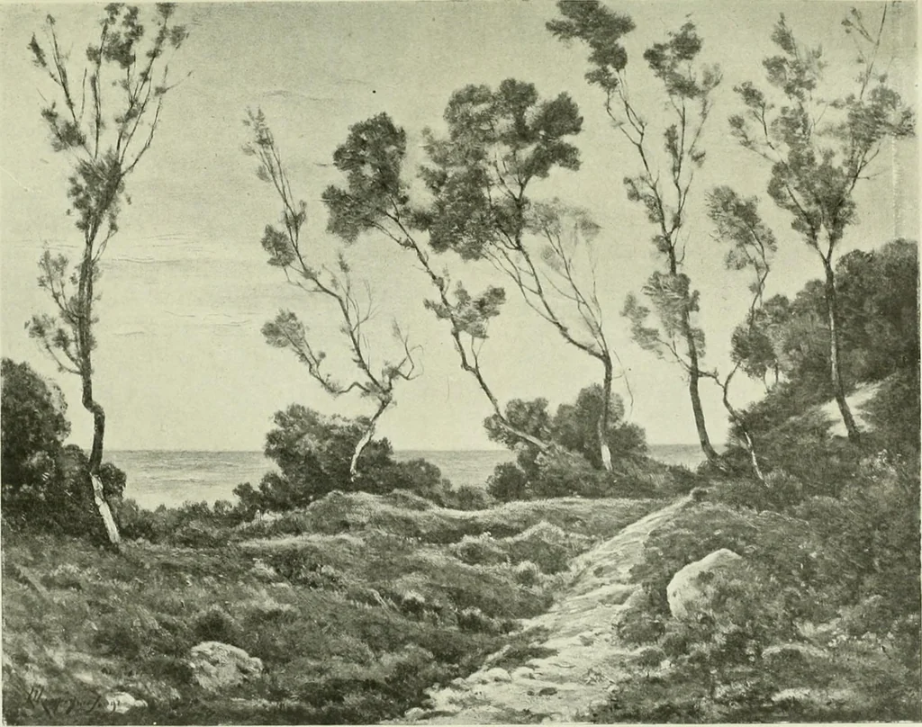 An illustration from International studio, 1897, leaf 58