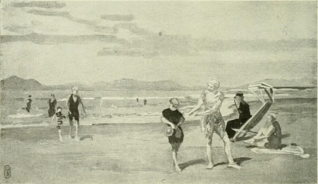 An illustration from International studio, 1897, leaf 73