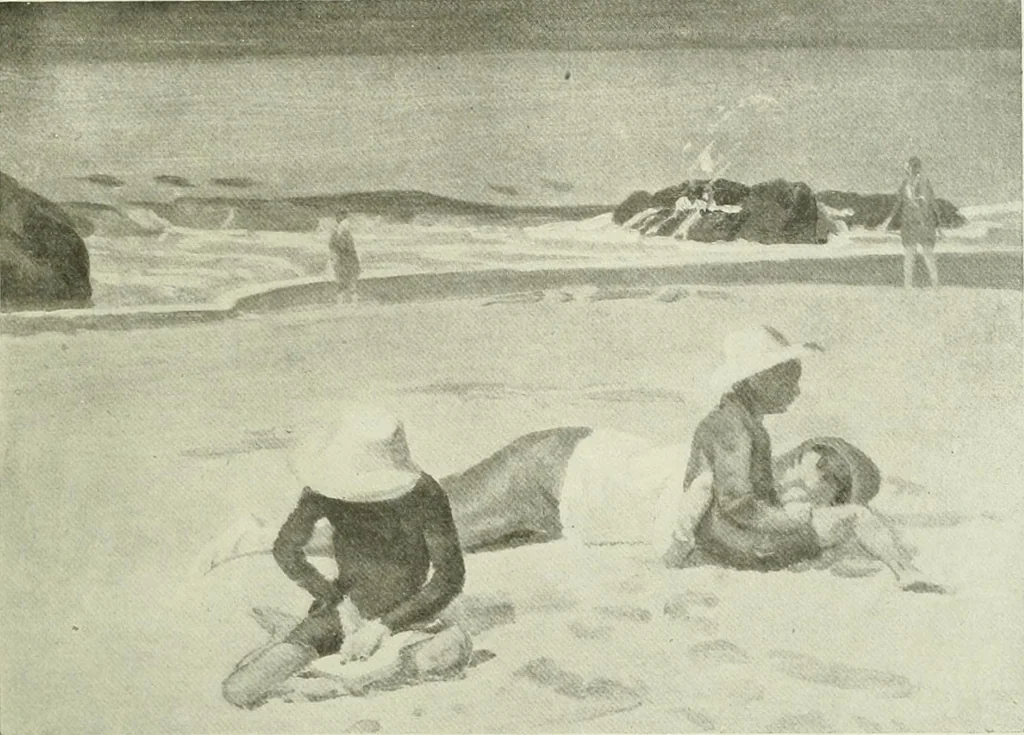 An illustration from International studio, 1897, leaf 74