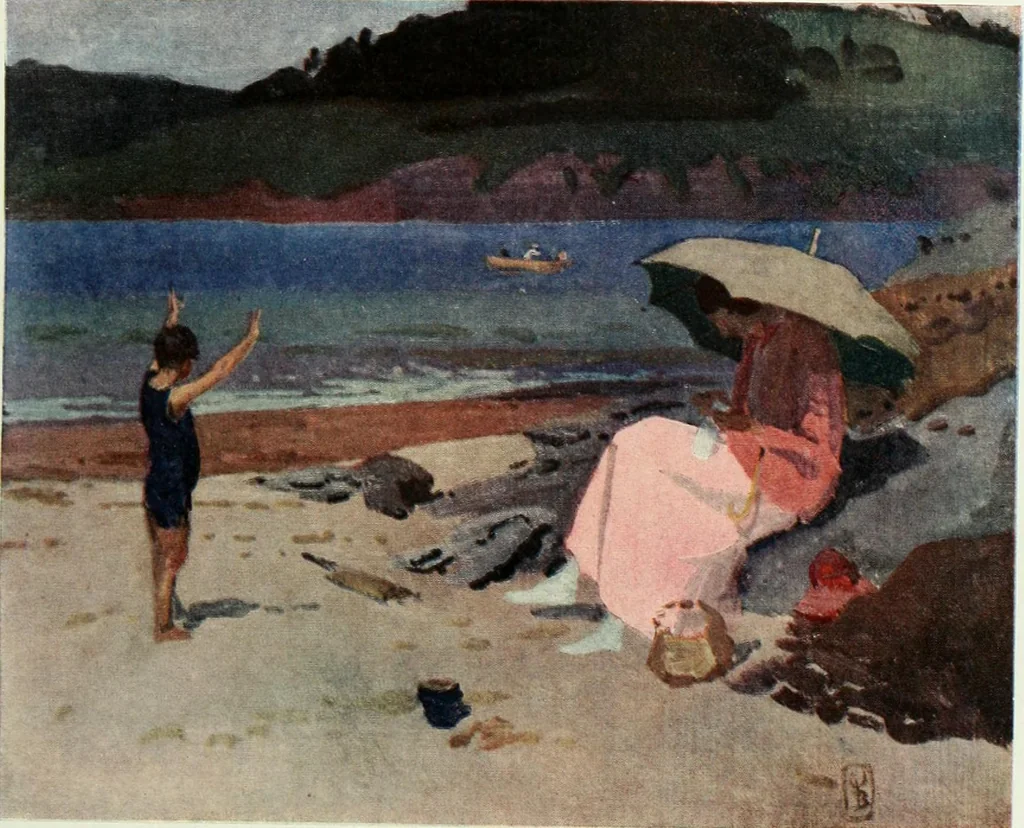 An illustration from International studio, 1897, leaf 76
