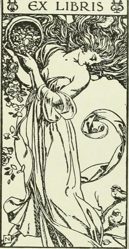 An illustration from International studio, 1897, leaf 78