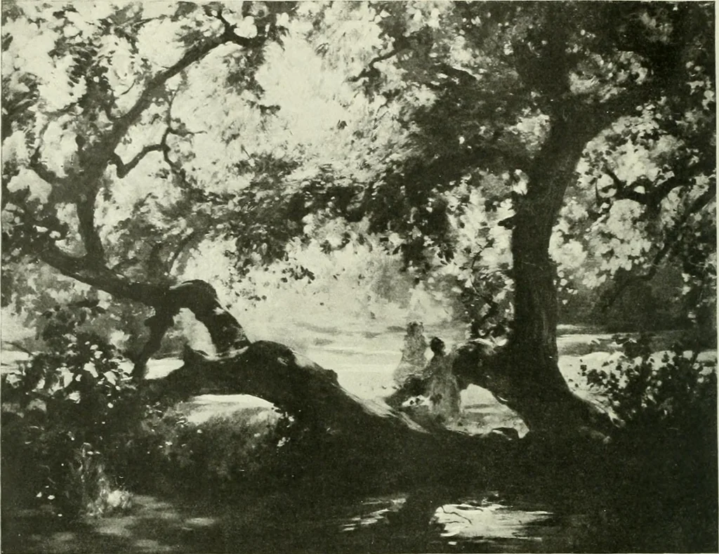 An illustration from International studio, 1897, leaf 85