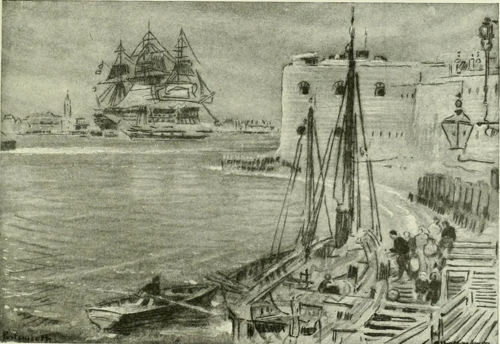 An illustration from International studio, 1897, leaf 98