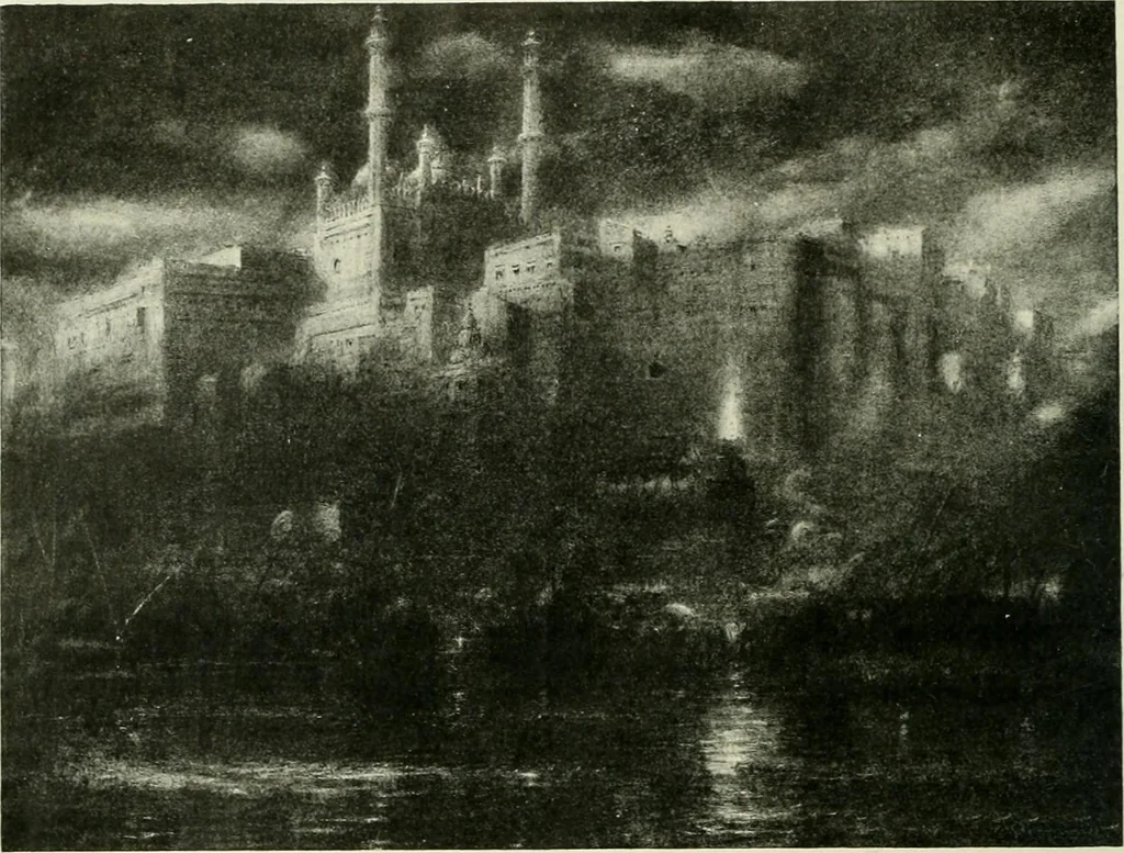 An illustration from International studio, 1897, leaf 99