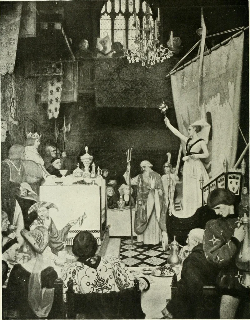 An illustration from International studio, 1897, leaf 107