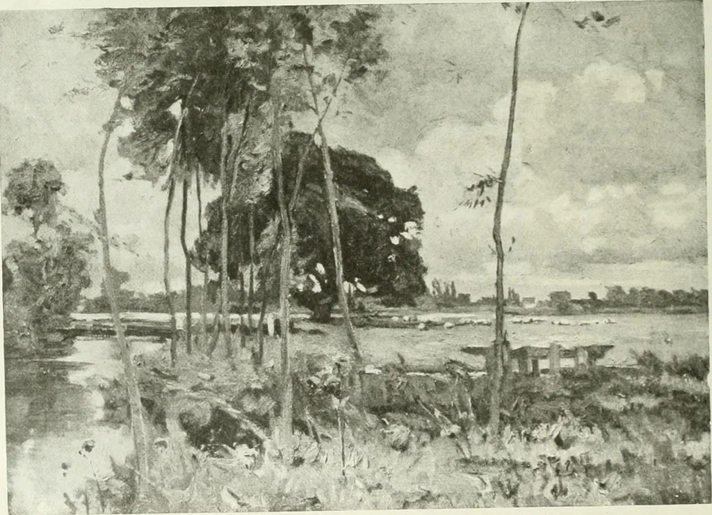 An illustration from International studio, 1897, leaf 113