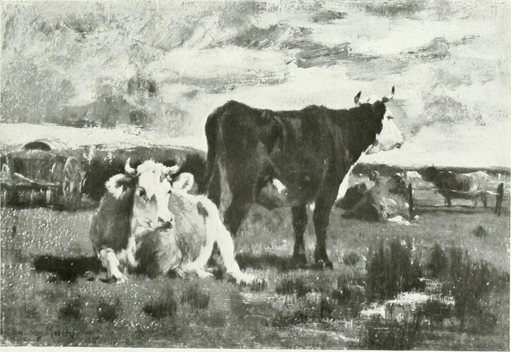 An illustration from International studio, 1897, leaf 136