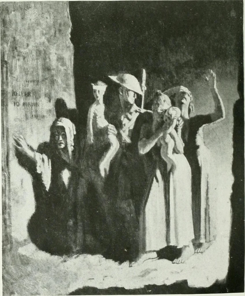 An illustration from International studio, 1897, leaf 141