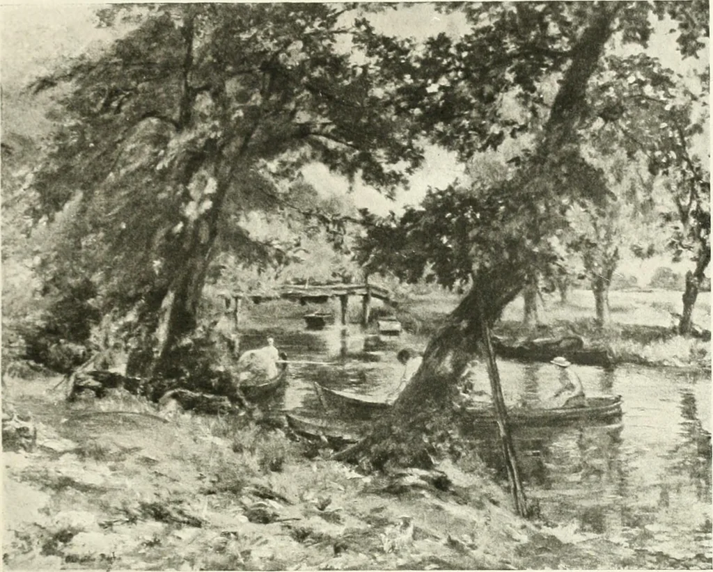An illustration from International studio, 1897, leaf 150
