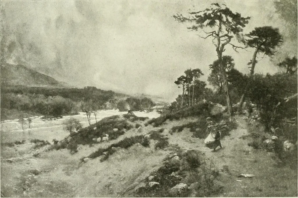 An illustration from International studio, 1897, leaf 165