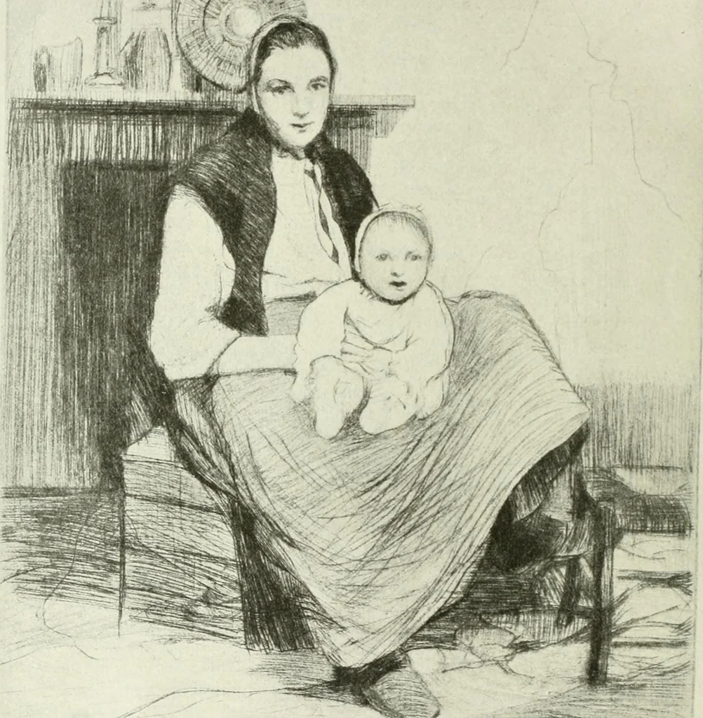 An illustration from International studio, 1897, leaf 171