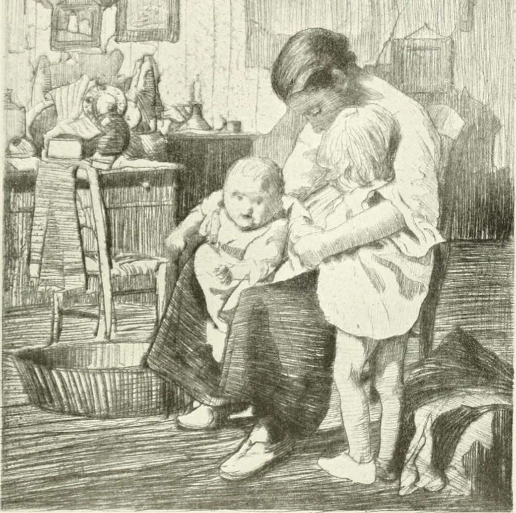 An illustration from International studio, 1897, leaf 172