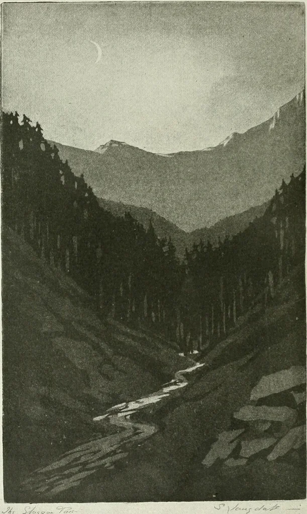 An illustration from International studio, 1897, leaf 185