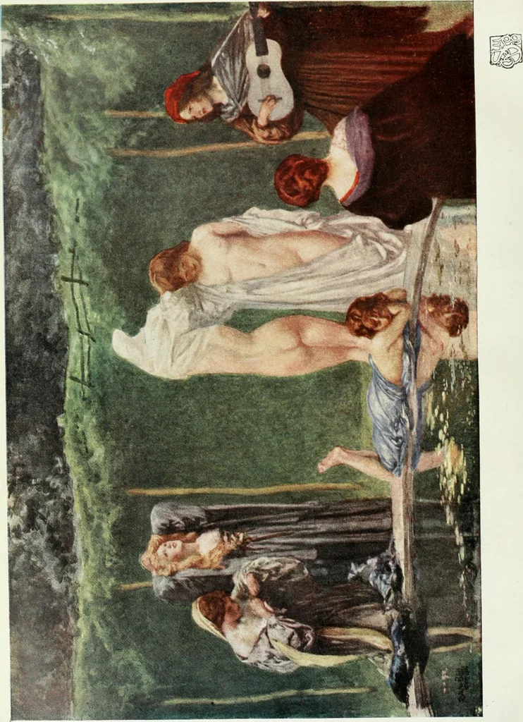 An illustration from International studio, 1897, leaf 191