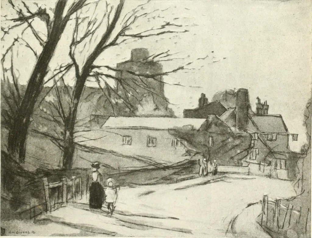 An illustration from International studio, 1897, leaf 192