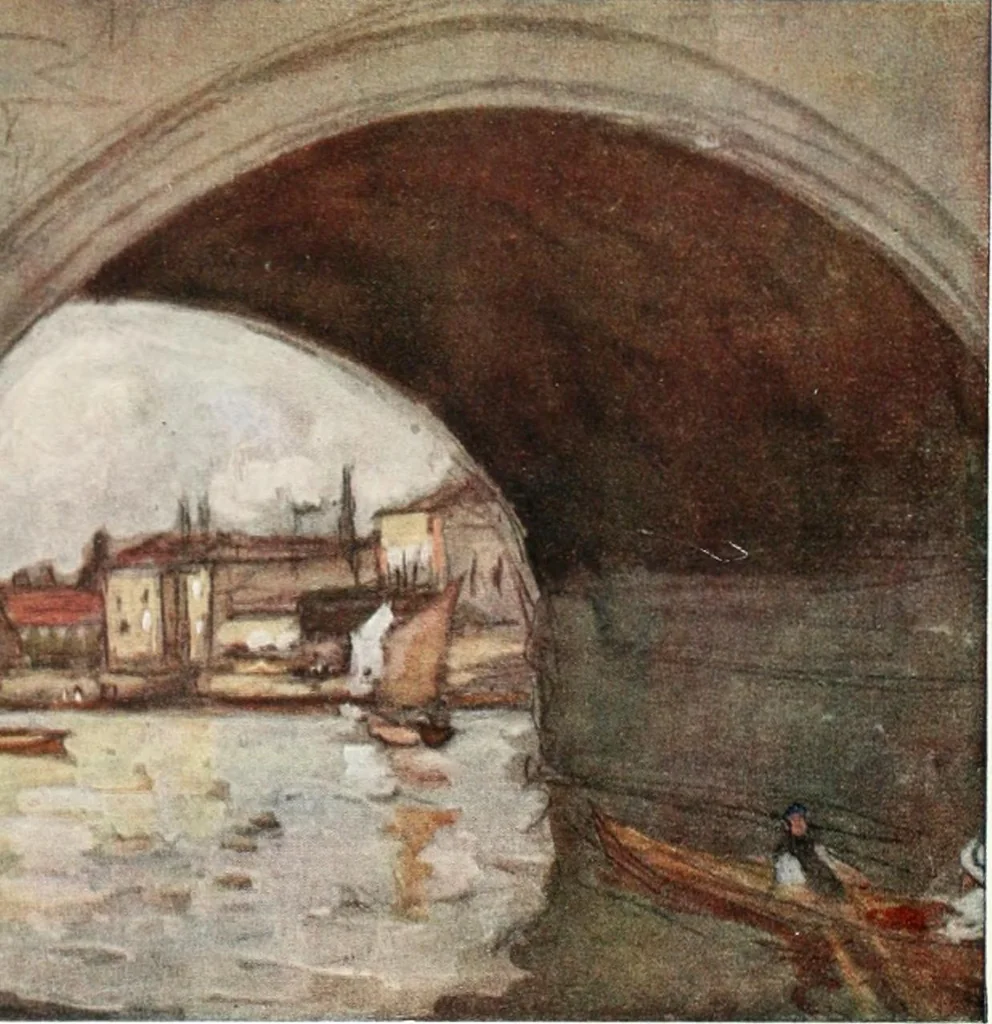 An illustration from International studio, 1897, leaf 196