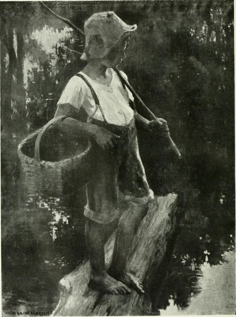 An illustration from International studio, 1897, leaf 91