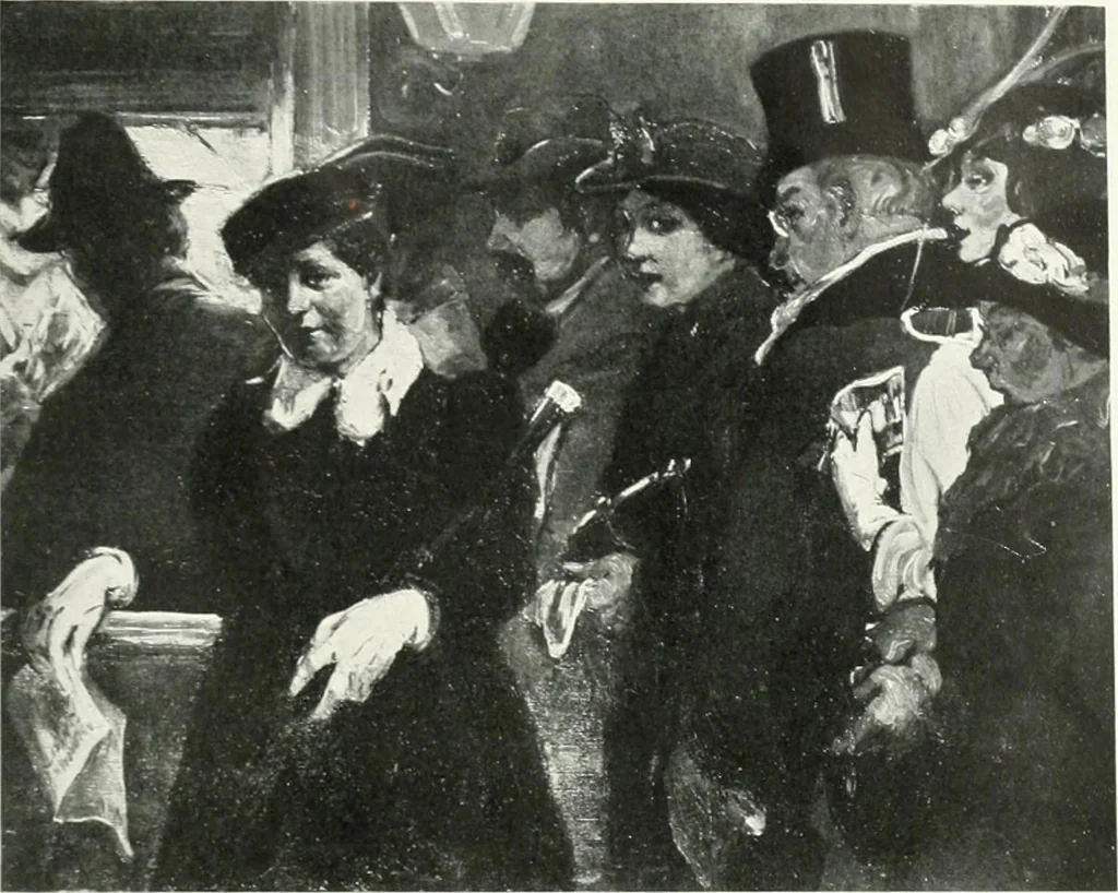 An illustration from International studio, 1897, leaf 110