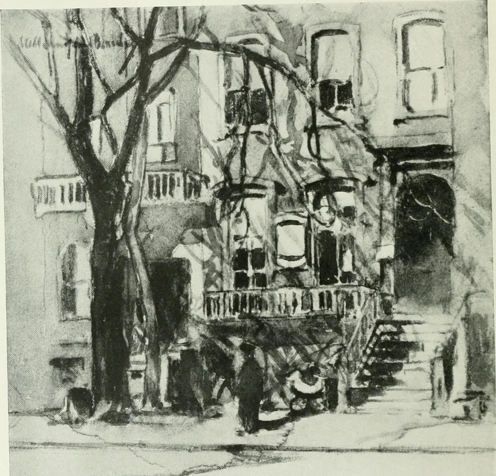 An illustration from International studio, 1897, leaf 121