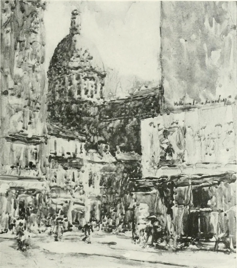 An illustration from International studio, 1897, leaf 122