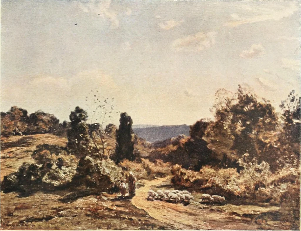 An illustration from International studio, 1897, leaf 148