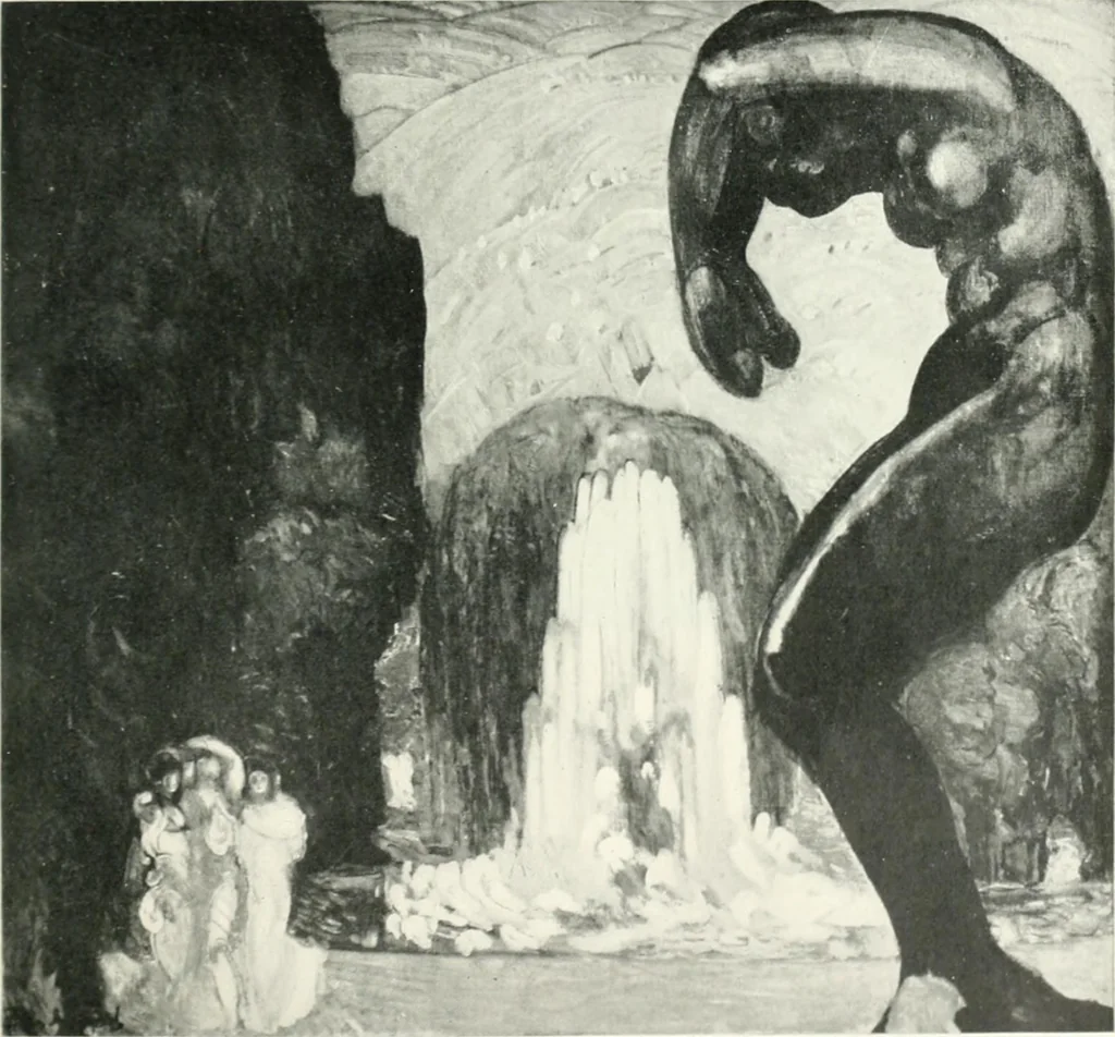 An illustration from International studio, 1897, leaf 16