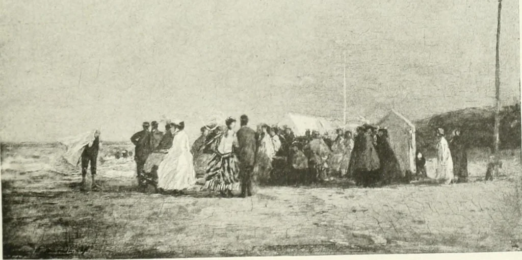 An illustration from International studio, 1897, leaf 166