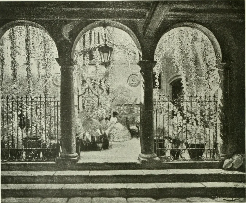 An illustration from International studio, 1897, leaf 169