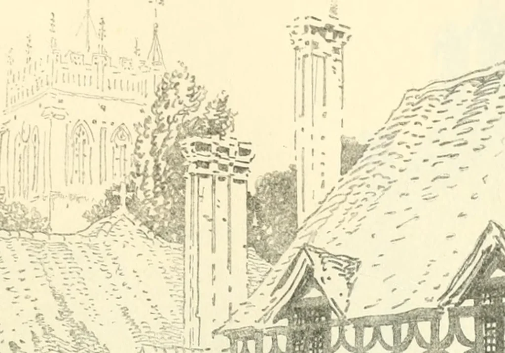 An illustration from International studio, 1897, leaf 182
