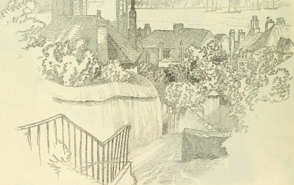 An illustration from International studio, 1897, leaf 185
