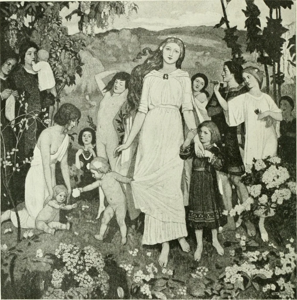An illustration from International studio, 1897, leaf 191
