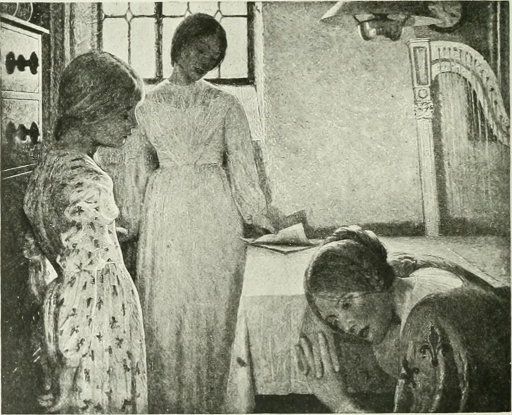 An illustration from International studio, 1897, leaf 193