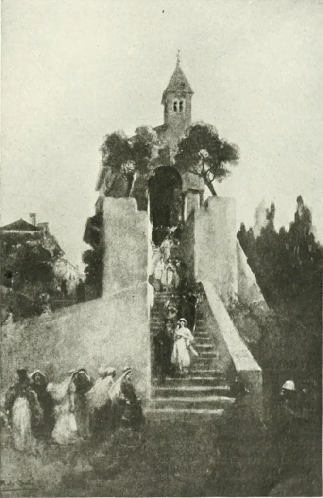 An illustration from International studio, 1897, leaf 196