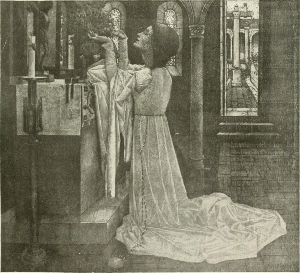 An illustration from International studio, 1897, leaf 200