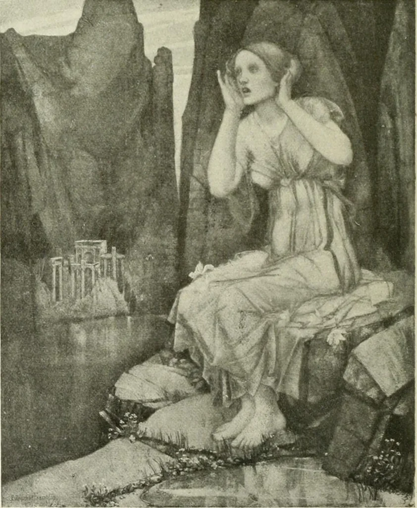 An illustration from International studio, 1897, leaf 201