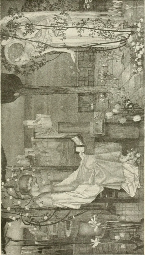 An illustration from International studio, 1897, leaf 204