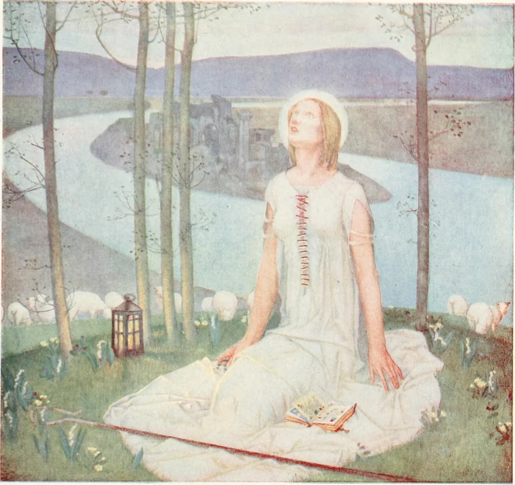 An illustration from International studio, 1897, leaf 206