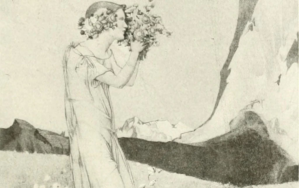 An illustration from International studio, 1897, leaf 208