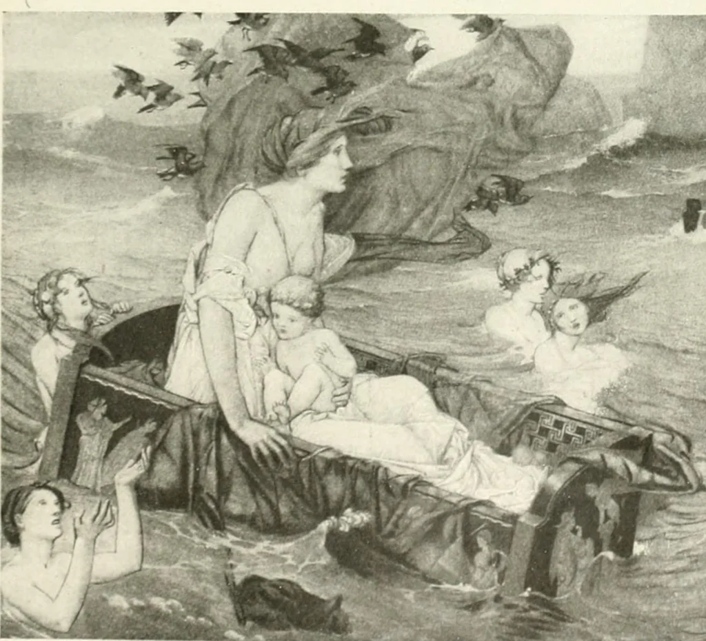 An illustration from International studio, 1897, leaf 208