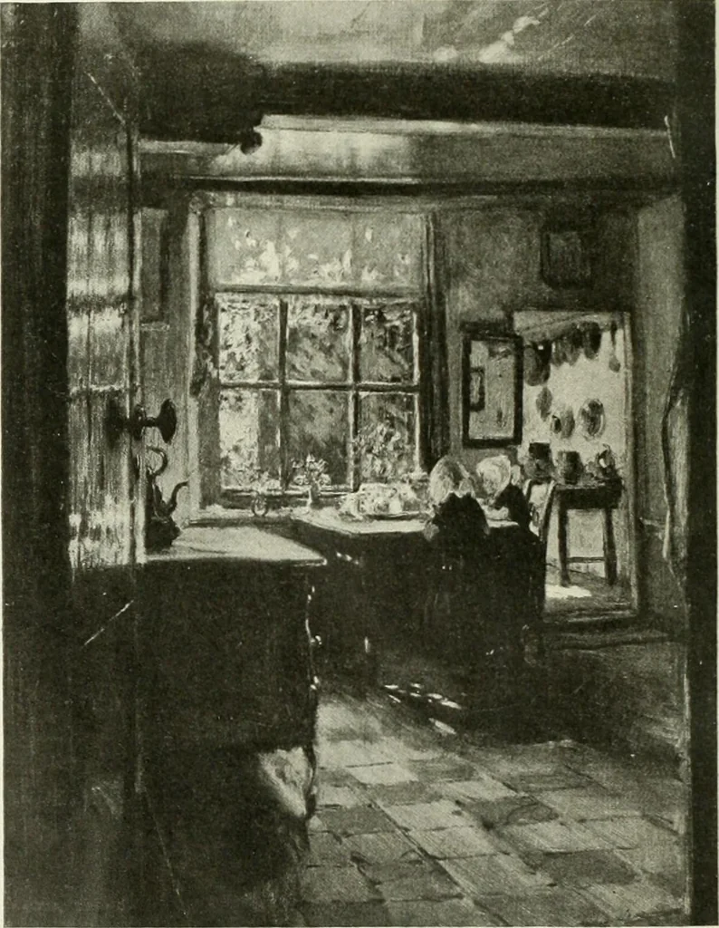 An illustration from International studio, 1897, leaf 231