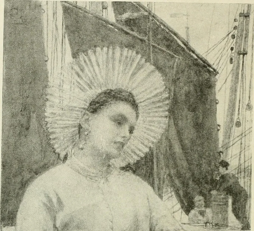 An illustration from International studio, 1897, leaf 253
