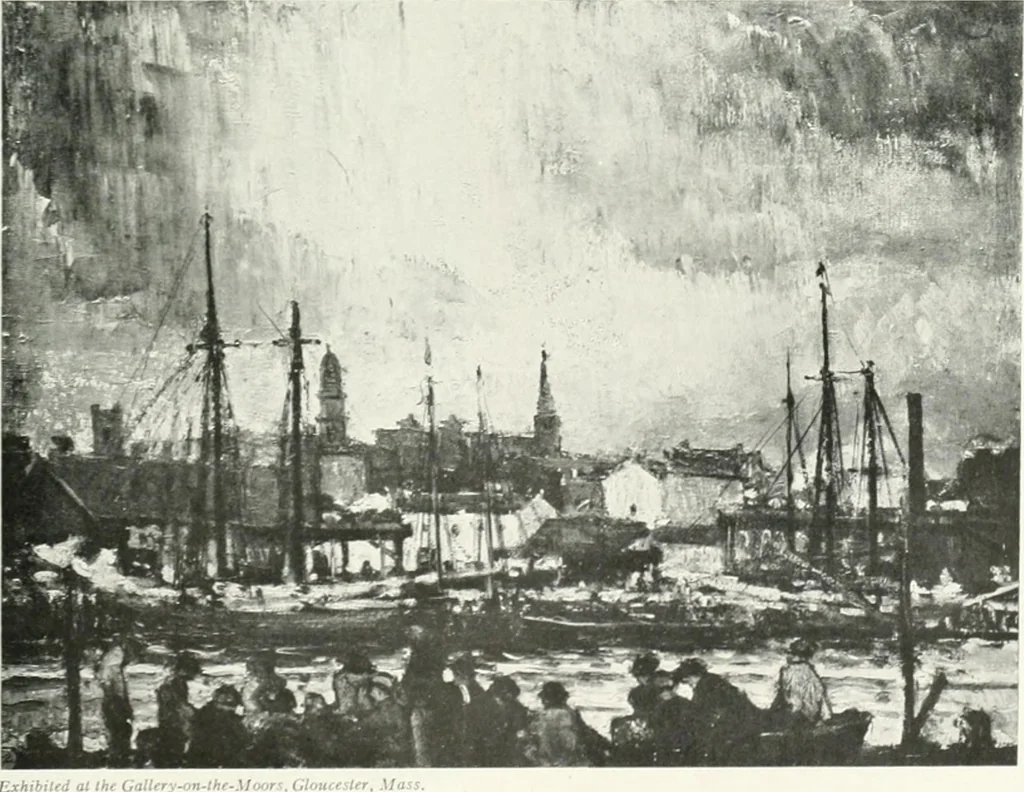 An illustration from International studio, 1897, leaf 70