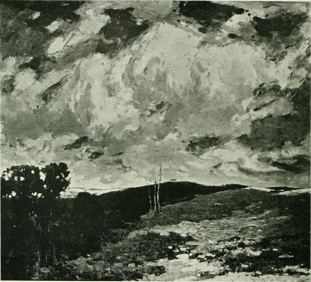 An illustration from International studio, 1897, leaf 91