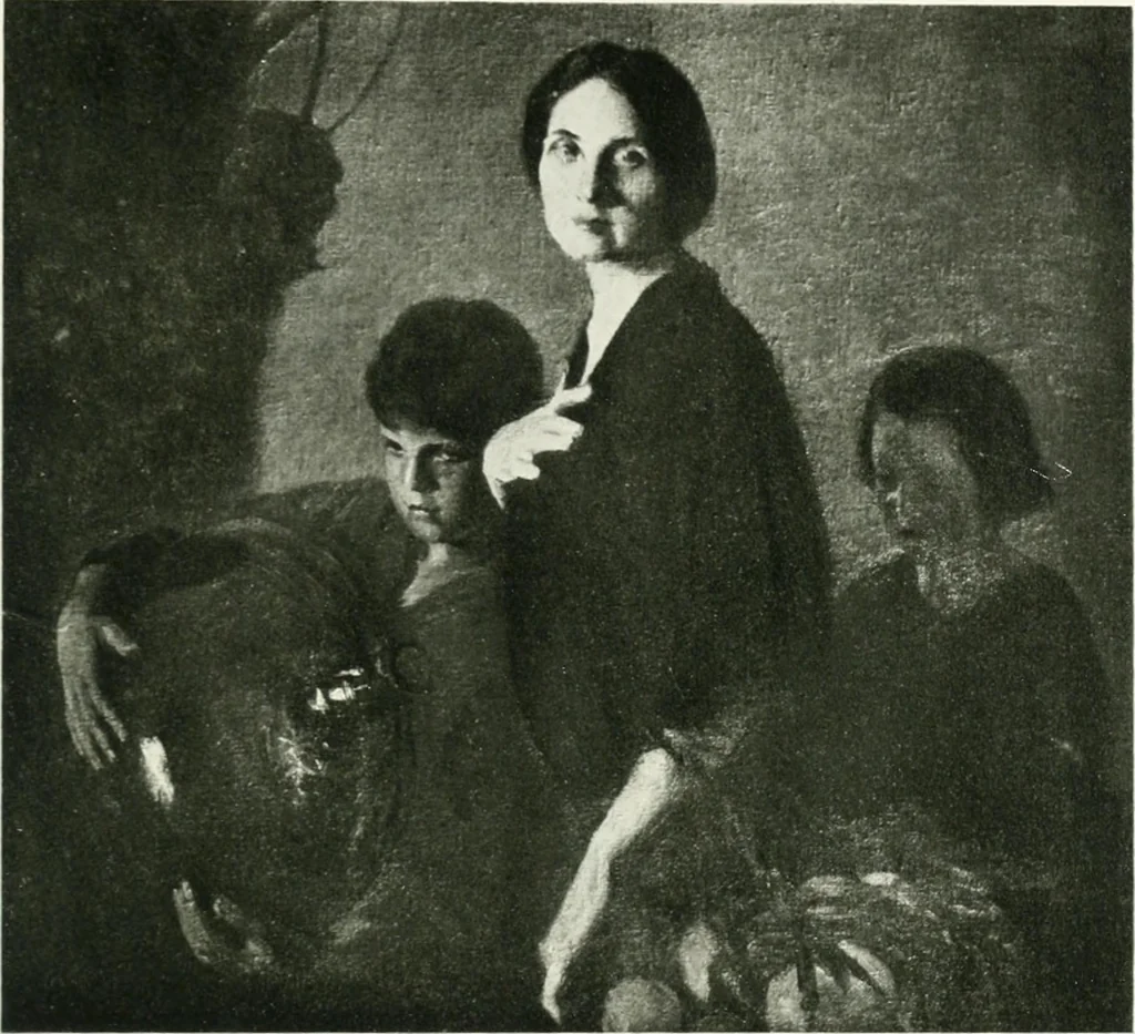 An illustration from International studio, 1897, leaf 94