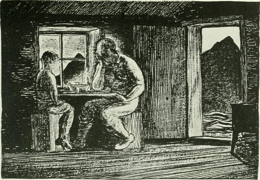 An illustration from International studio, 1897, leaf 118