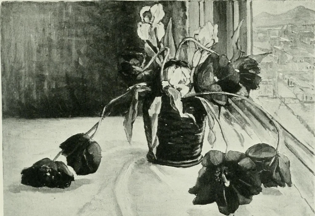 An illustration from International studio, 1897, leaf 132